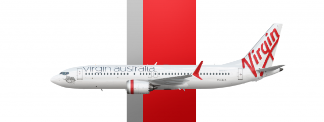 Virgin Australia's first 737 MAX 8