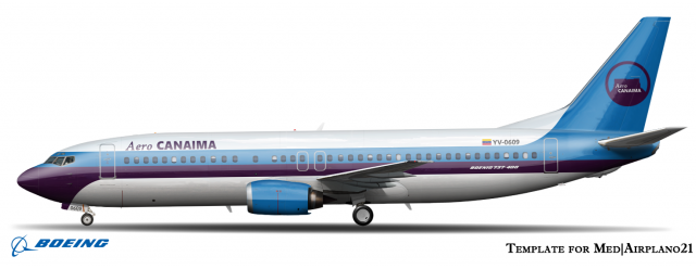 Boeing 737-800 Aero Canaima (1999-Present)