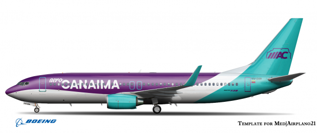 Boeing 737-800 Aero Canaima
