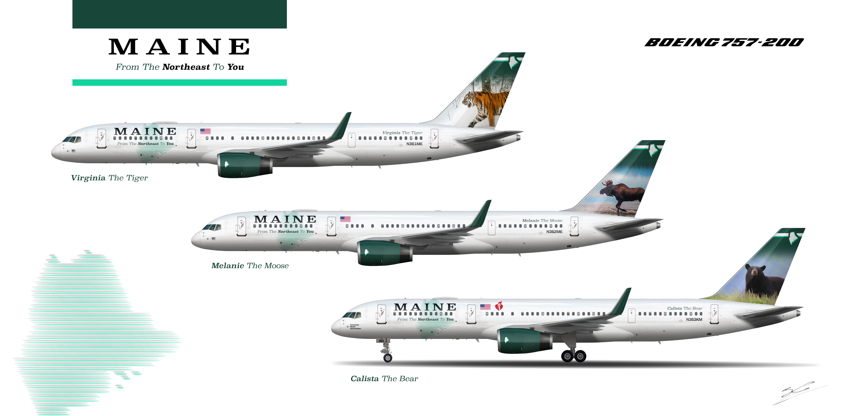 ME 752 Maine Airways Gallery Airline Empires
