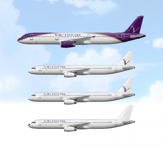 Vietstar Airlines A321 + Tet Wet-leases.