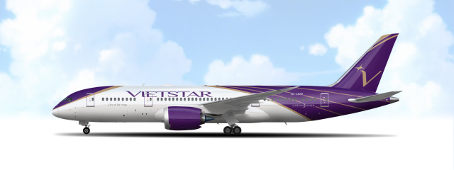 VIETSTAR (2023 Remastered) B787-8 Dreamliner