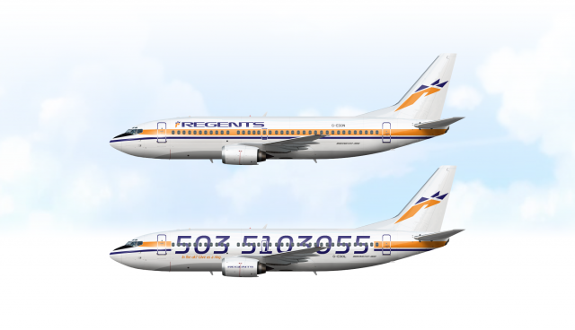 Regents Airways B737-300