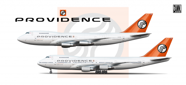 Providence Boeing 747 200's Poster