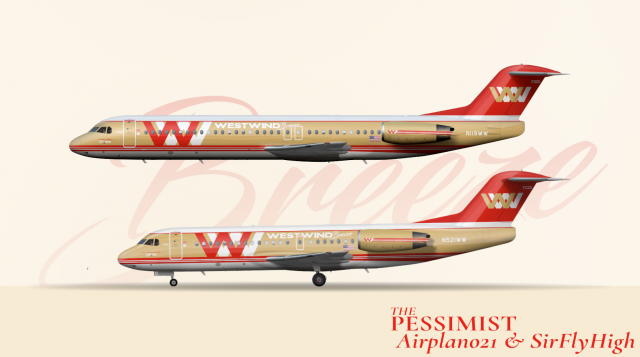 1988 - Fokker 100 and Fokker 70 Breeze Editions
