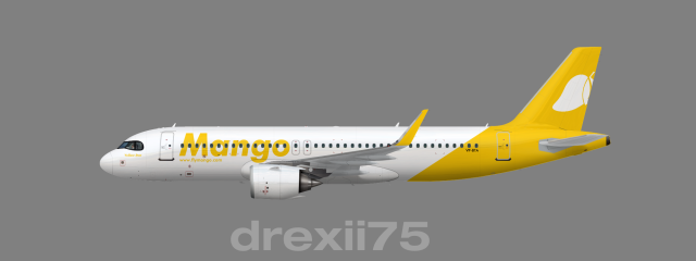 Mango A320-271N "Yellow Star" VP-BTA