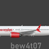 Corendon Airlines Boeing 737 MAX 8 | TC-MKB