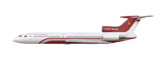 Rusavia (Tupolev Tu-154M)
