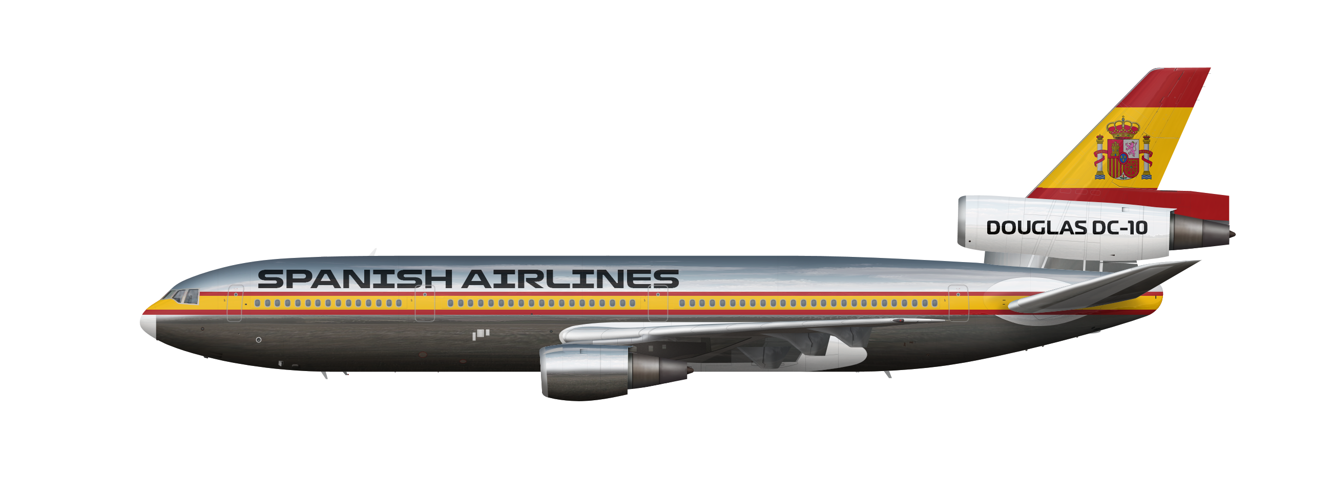 Spanish Airlines DC10 My stuff Gallery Airline Empires