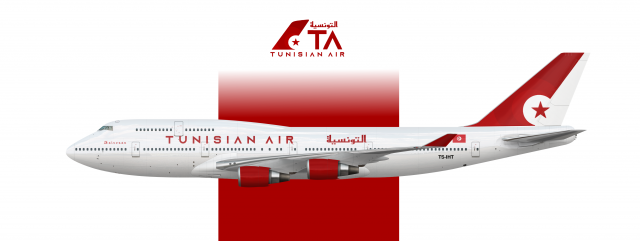 Tunisian Air | Boeing 747-400 “Kairouan” | Updated Design Tunisian Air | Boeing 747-400 “Kairouan” | Updated Design