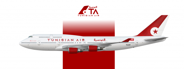 Tunisian Air | Boeing 747-400 “Kairouan” | Updated Design