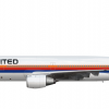 Douglas DC 10 twin united airlines