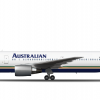australian airlines 767-300 old