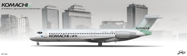 Air KOMACHI 717-200