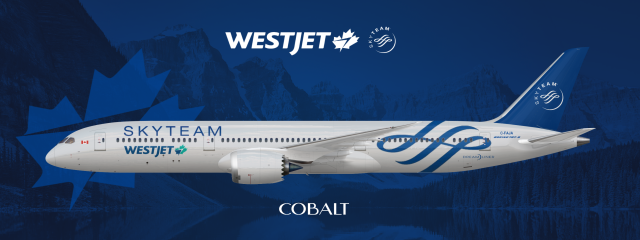 Westjet 787-9 | Skyteam Livery Westjet 787-9 | Skyteam Livery