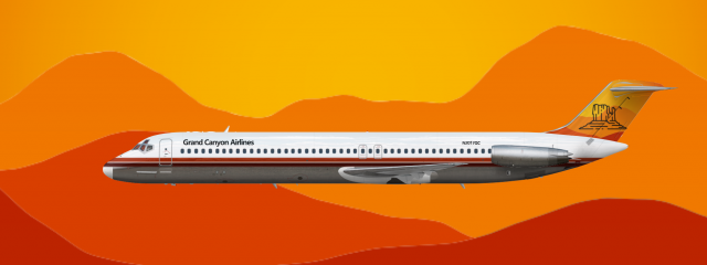 Douglas DC 9 50 Grand Canyon Airlines