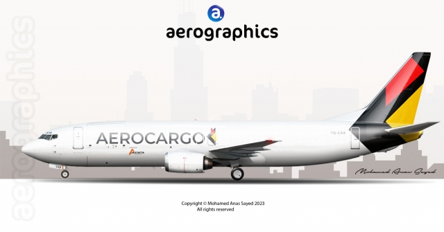 Aerocargo B737-400F | 7Q-CAS