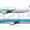 KLM and Transavia Airbus A321-252NX (PH-YHZ & PH-AXV)