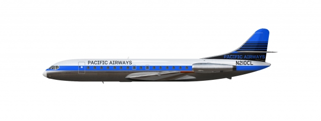 Pacific Airways | Sud Aviation Caravelle VI-N | N210CL
