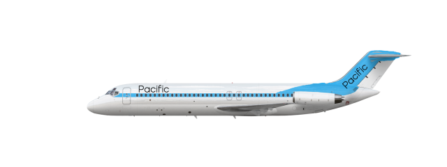 Pacific Airways | 1976 DC-9-30 livery