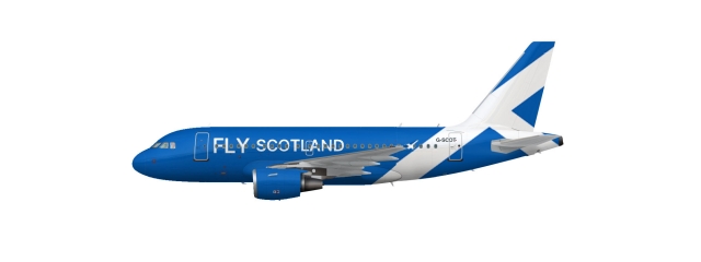 FlyScotland | Airbus A318 (G-SCOT)