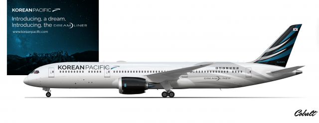 Korean Pacific | Boeing 787-9 Dreamliner