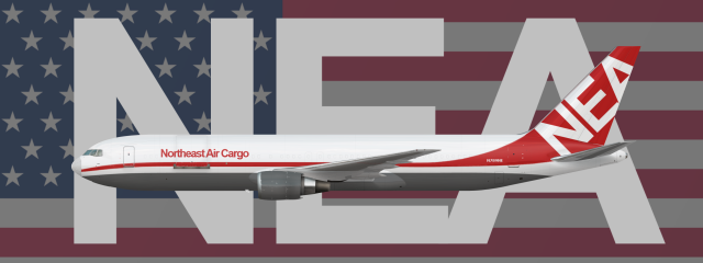 Boeing 767 300BCF Northeast Air Cago