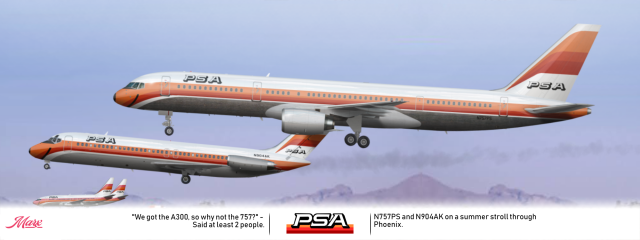PSA Boeing 757 Concept