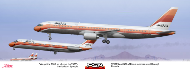 PSA Boeing 757 Concept PSA Boeing 757 Concept
