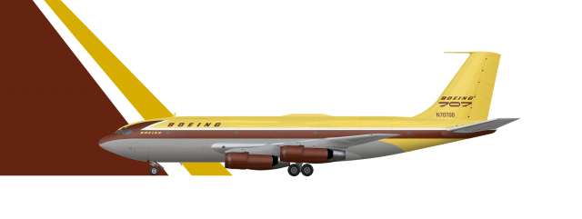 Boeing 367-80 Final Flight