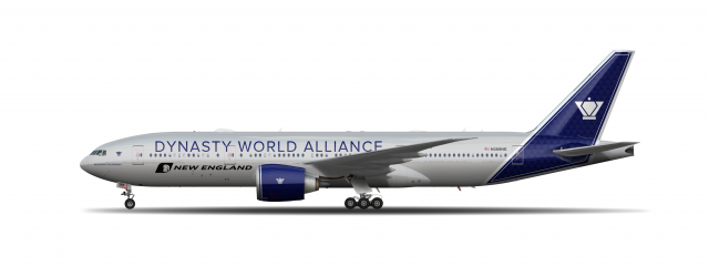 Boeing 777-200LR New England Airlines 'Dynasty World Alliance'