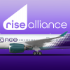 Airbus A350-900 New England Airlines 'Rise Alliance'