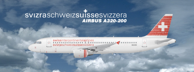 A01 Airbus A320-200 Swiss Intercontinental