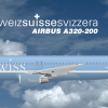 A01a Airbus A320-200 Swiss Intercontinental (Icy)