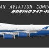 BD01a Boeing 747-400 North American Aviation Company Expressjet