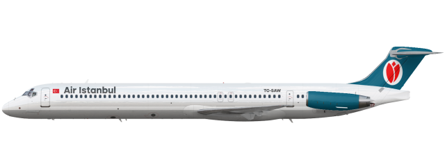 Air Istanbul MD-81 (1985 livery) Air Istanbul MD-81 (1985 livery)