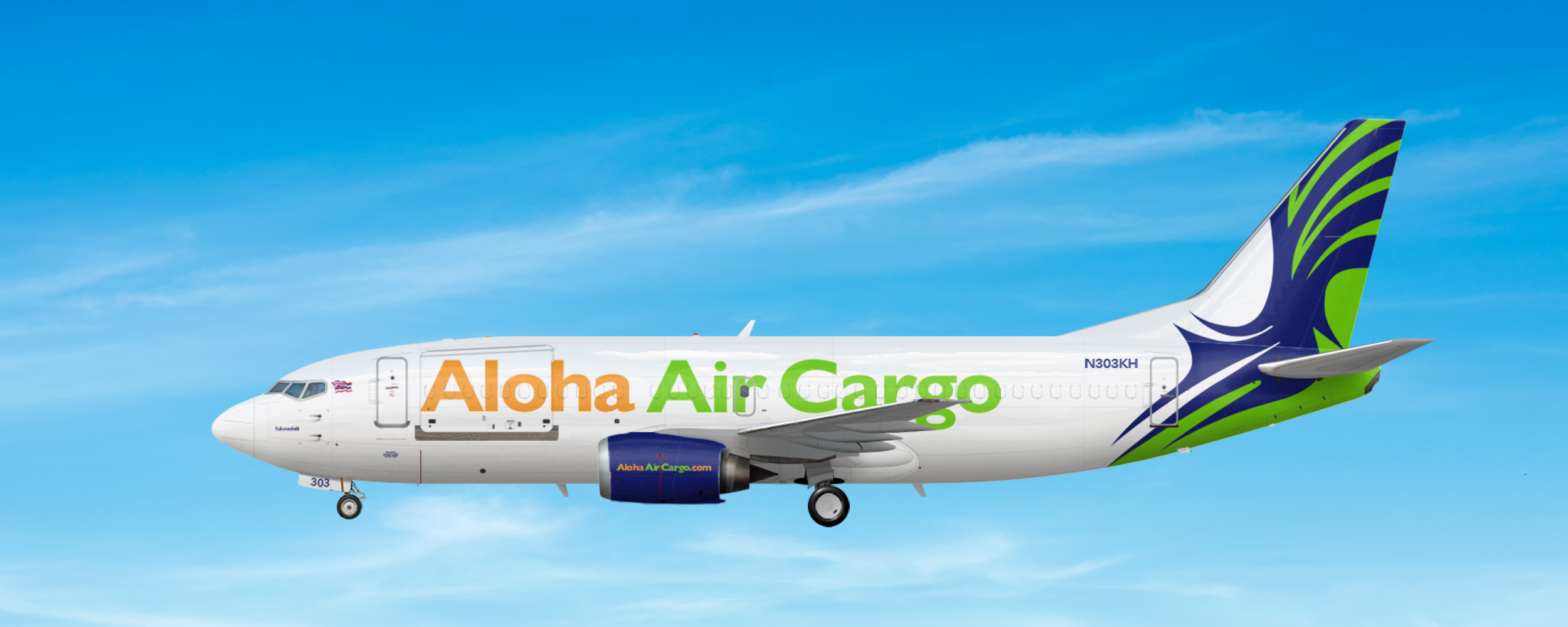 Boeing 737300F Aloha Air Cargo It's about to get real Gallery