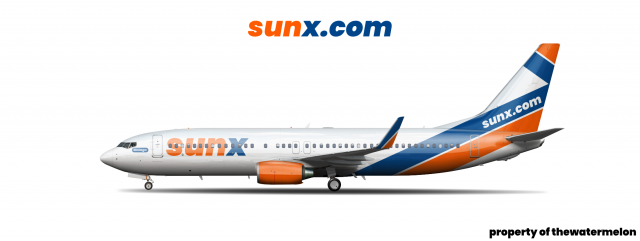 SUNX 737-800