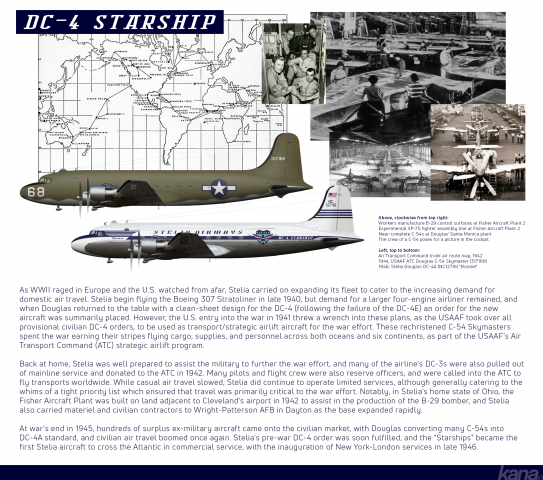 III. 1940-1946 | Douglas C-54 / DC-4A