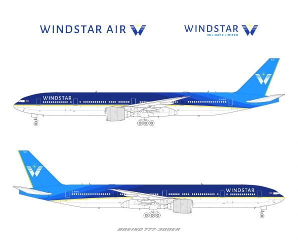 Windstar Air Boeing 777-300ER Windstar Air Boeing 777-300ER
