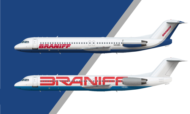 Braniff Fokkers