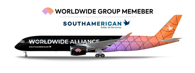 Southamerican Airlines x Worldwide Group