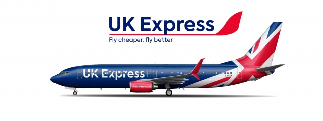 UK Express 737 800