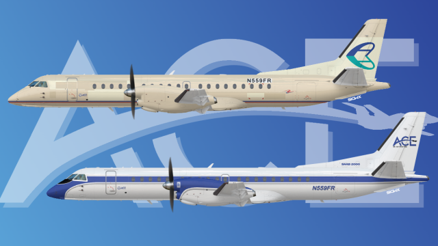 Air Charter Express Saab 2000 N559FR Air Charter Express Saab 2000 N559FR