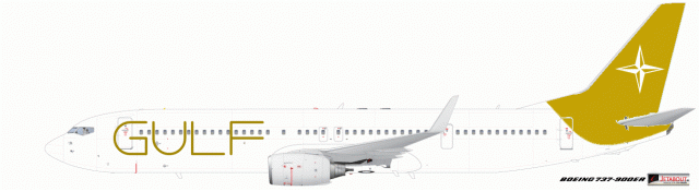 Gulf Air Boeing 737-900ER