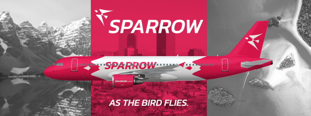 Sparrow Airlines Airbus A320