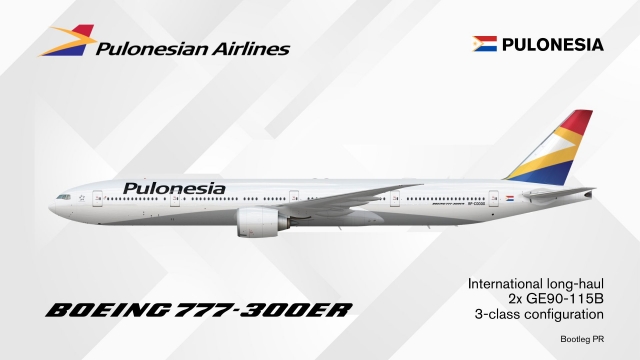 Pulonesian Airlines Boeing 777-300ER
