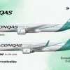 Conqas narrowbodies - I700 PW and B757-200 GE