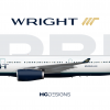 Wright | Airbus A330-300 | 2010-2024 livery