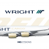 Wright Cargo | Boeing 747-8F | 2025-present livery